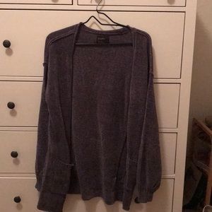 Chenille cardigan